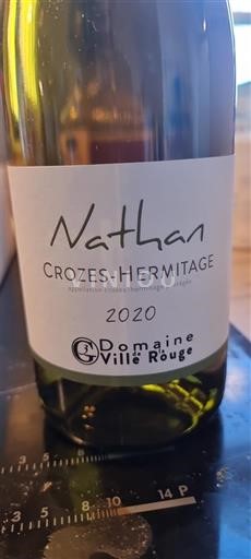 Rhônetal Crozes-Hermitage Domaine La Ville Rouge Nathan 2020