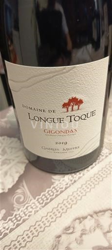 Rhônedalen Gigondas Domaine Longue Toque 2019