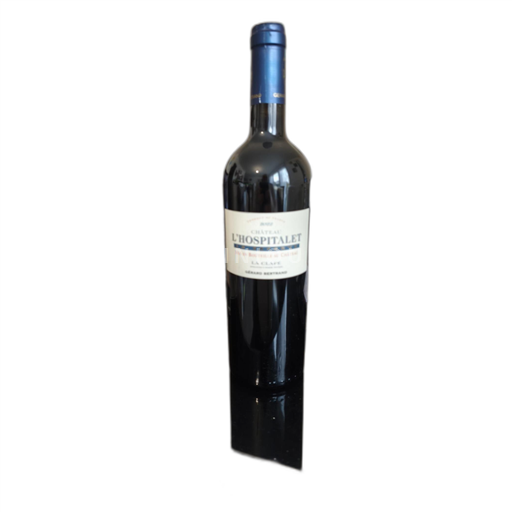 Vin Rouge sec 2022 Château L'Hospitalet 2022 France Languedoc La Clape AOC