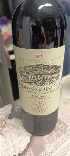 Langvedok Corbières Domaine Domaines Barons de Rothschild (Lafite) - Château d'Aussières Terrasses d'Aussières 2015