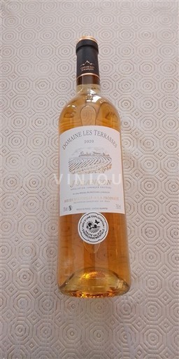 Viinit Blanc moelleux Domaine Les Terrasses 2020 Ranska Lounais-Ranska Jurançon AOC