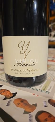 Beaujolais Fleurie Yannick de Vermont 2023