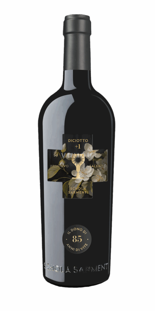 Apulia Primitivo del Salento Schola Sarmenti Diciotto+1 2021