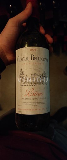 Bordeaux Listrac-Médoc Château Bellevue 1979