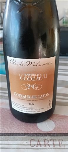 Loiretal Coteaux-du-Layon Clos des Mulanivières 2024
