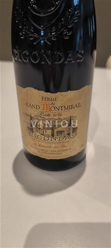 Rhônedalen Gigondas Ferme du Grand Montmirail Icke årgångsbetecknad