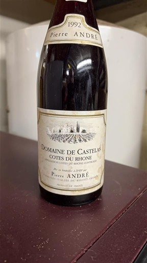 Rhônedalen Côtes du Rhône Domaine Castelas 1992