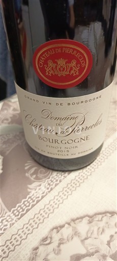 Bourgondië Bourgogne Domaine Château de Pierreclos Pinot Noir 2015