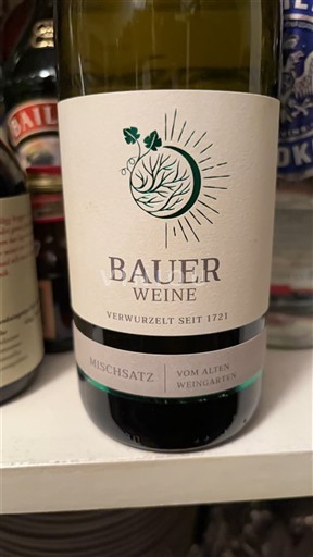 Wien Wiener Gemischter Satz Bauer Weine Mischsatz Vom Alten Weingarten 2022