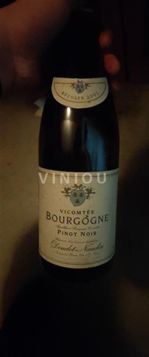 Bourgondië Bourgogne Vicomtée Vieilles Vignes 2001