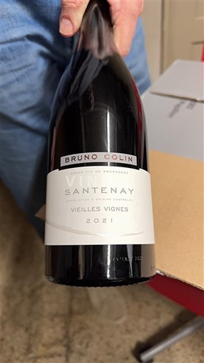 Burgundy Santenay Bruno Colin Vieilles Vignes 2021
