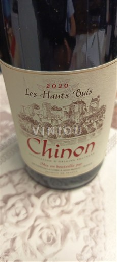 Vale do Loire Chinon Les Hauts Buis 2020