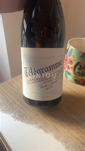 Thung lũng Rhône Châteauneuf-du-pape Domaine Vieux Télégraphe Télégramme 2020