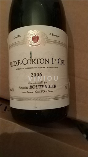 Burgundy Aloxe-Corton Premier Cru Antoine Bouteiller 2006