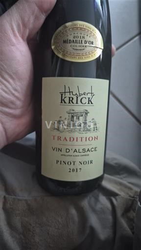 Alsacia Hubert Krick Tradition 2017
