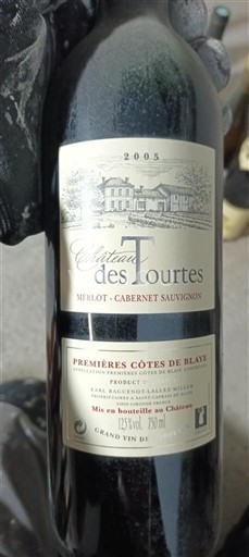 Bordeaux Ni doloceno Château S Tourtes 2005