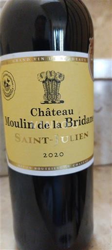 Bordeaux Saint-Julien Château Moulin de la Bridane 2020