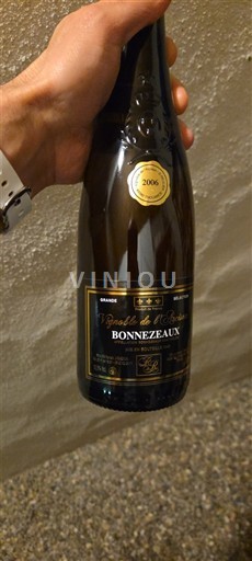 Vale do Loire Bonnezeaux Vignoble de l’Arcizon 2006