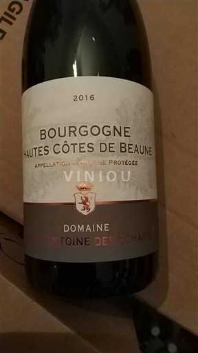 Borgoña No especificado Domaine Antoine Deschamps 2016