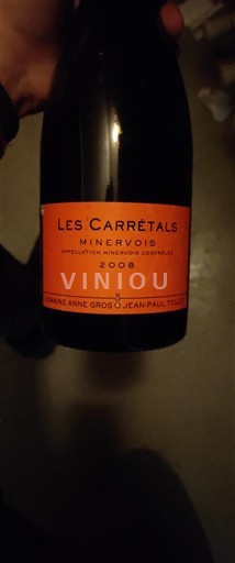 Langvedok Minervois Domaine Anne Gros & Jean-Paul Tollot Les Carrétals 2008