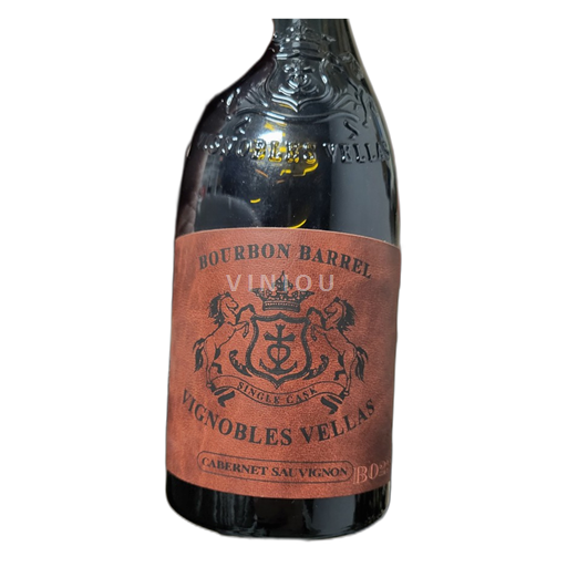 Víno Rouge sec Finishing Bourbon Barrel Vignobles Vellas 2021 Francie Languedoc AOC