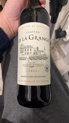 Bordeaux Blaye-Côtes-de-Bordeaux Château La Grange 2022