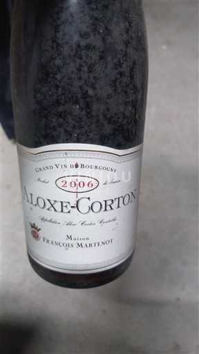 Vin Rouge sec Maison François Martenot 2006 France Bourgogne Aloxe-Corton AOC Premier Cru
