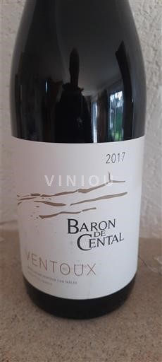 Údolí Rhôny Ventoux Baron de Cental 2017