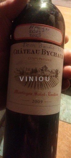 Bordeaux Montagne-saint-émilion Château Bychaud Prestige 2009