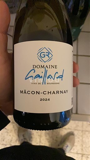 Borgogna Mâcon e Mâcon-Villages Domaine Gaillard 2024