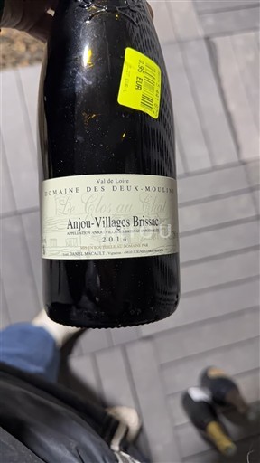 Vale do Loire Anjou Villages Brissac Domaine S Deux Moulins Le Clos au Chat 2014