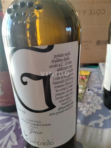 Campanie Greco di Tufo Sanpaolo 2017