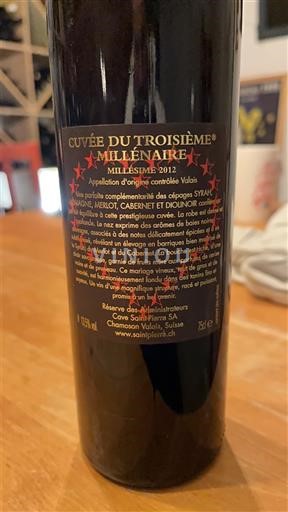 Valais Không được chỉ định Cave Saint-Pierre du Troisième Millénaire 2012