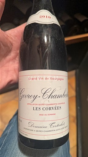 Burgundi Gevrey-Chambertin Domaine Tortochot Les Corvées 2010
