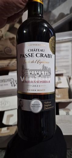 Burdeos Bordeaux superior Château Passe Craby de l'Esquisse 2021