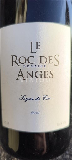 Roussillon Côtes du Roussillon Le Roc des Anges Segna de Cor 2014