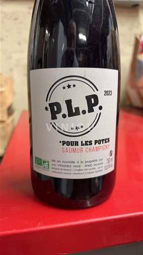 Víno Rouge sec P.L.P. Pour Les Potes Vignoble Vidé 2023 Francie Údolí Loiry Saumur-Champigny AOC