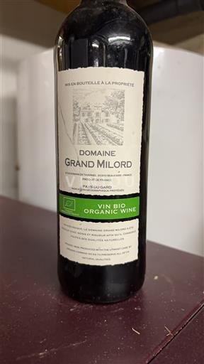 Sudoeste Não especificado Domaine Grand Milord 2016