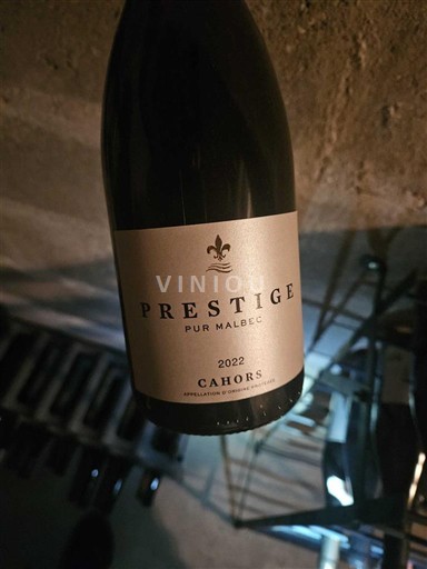 Sud-Vest Cahors Prestige Pur Malbec 2022