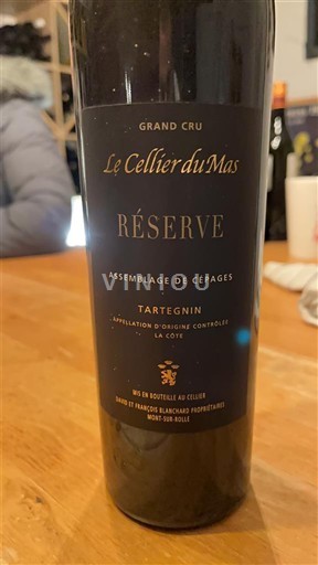 Vaud La Côte Le Cellier du Mas Réserve 2012