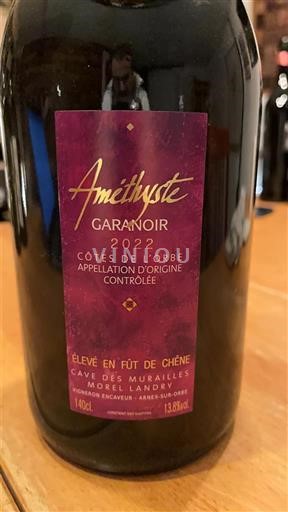 Vaud Côtes de l'Orbe AOC Cave des Murailles Améthyste 2022