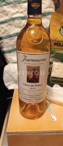 Tây Nam Jurançon Domaine Cauhapé Choix du Prince 2018