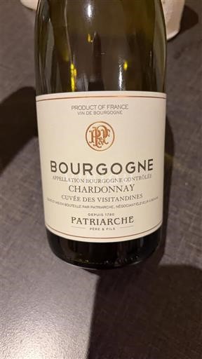 Bourgondië Bourgogne Patriarche Père & Fils des Visitandines 2024