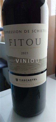 Langvedok Fitou Cascatel Expression de Schistes 2021