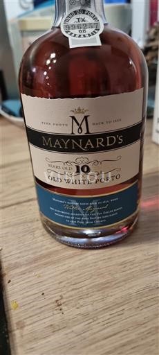 Portugal Port Maynard's 10 Years Old White Porto Non-Vintage