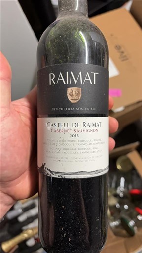 Catalonia Costers del Segre Raimat Castell de Raimat Cabernet Sauvignon 2013