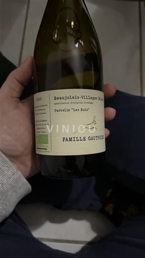 Beaujolais Không được chỉ định Famille Gauthier Parcelle Les Bois 2023