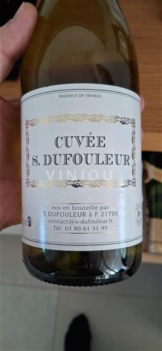 Vin Blanc sec Cuvée S. Dufouleur S. Dufouleur Non millésimé Frankrike Burgund AOC