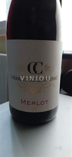 Lounais-Ranska Comté Tolosan Charles de Cassignac Merlot Ei vuosikertaa