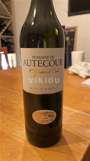Vaud La Côte AOC Domaine Autecour 1er Grand Cru 2017